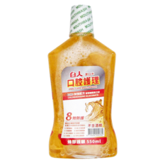 T.KI 白人 蜂膠護齦漱口水，550ml，有效預防牙齦問題，不含酒精, 1.1L, 1組