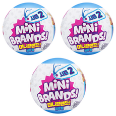 5 SURPRISE Mini Brand 全球第二季手辦, 3個
