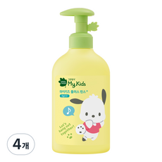 그린핑거 산리오 마이키즈 플러스 린스, 320ml, 4개