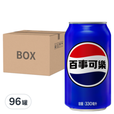 味丹 PEPSI 百事可樂, 330ml, 96罐