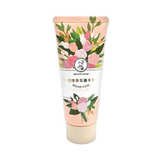 MENTHOLATUM 曼秀雷敦 花園香氛護手霜 玫瑰, 含水解角蛋白, 乳木果油、橄欖油與葵花籽油, 無添加酒精、色素與礦物油, 50g, 1條