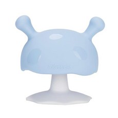 mombella 啾比小蘑菇固齒器, Teether only, 淡藍色, 1個