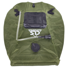 CLS 戶外淋浴袋 20L, 綠色, 1個