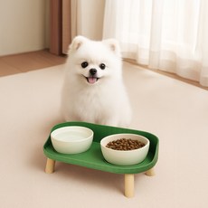 Leto 狗狗貓咪飯碗餐桌組, 混色, 1組