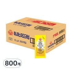 오뚜기 허니머스타드, 12g, 800개