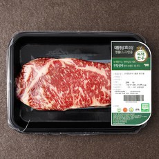 무항생제 인증 녹색 한우 1+등급 채끝 샤브용 (냉장), 250g, 1팩