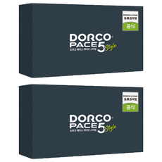 Dorco Face 5 款剃須刀片修剪器功能, 12個裝, 2組