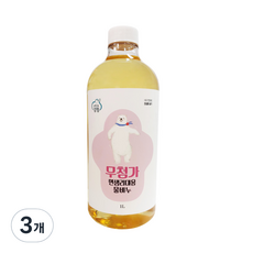 면생리대용 물비누 본품, 1L, 3개