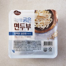 국산 굵은면두부, 1개, 100g