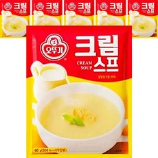 오뚜기 크림스프, 80g, 6개