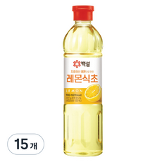지중해산 레몬식초, 900ml, 15개
