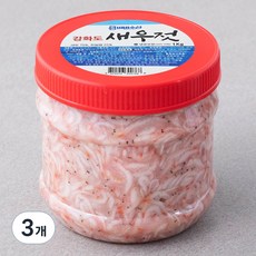 비비수산 강화도 국내산 새우젓, 3개, 1kg