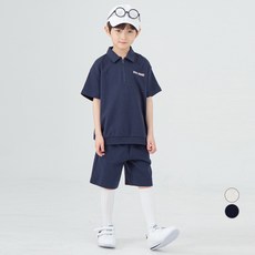 Lolly Tree 兒童半拉鍊短袖+短褲套裝