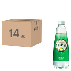 LOTTE 樂天 TREVI 氣泡水, 韓國原裝進口，清爽氣泡水，冰涼口感, 500ml, 14瓶