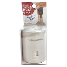 recolte 麗克特 ez WINE KEEPER 真空瓶塞，按壓式，可記錄開瓶日期, 1個