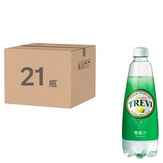 LOTTE 樂天 TREVI 氣泡水, 韓國原裝進口，清爽氣泡水，冰涼口感, 500ml, 21瓶