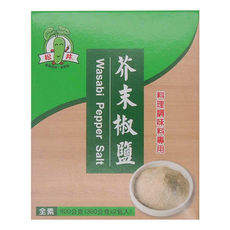 松井 芥末椒鹽 料理調味 600公克 (300公克x2包入), 600g, 1盒