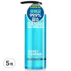 다슈 데일리 비타플렉스 남성청결제, 300ml, 5개