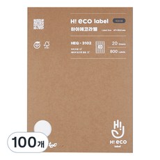Formtec Hi Eco條碼用標籤紙 HEQ-3102, 40格, 100個