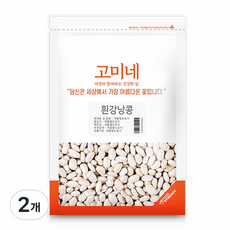 고미네 흰강낭콩, 1kg, 2개