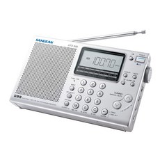 SANGEAN 山進電子 調頻立體/調幅/短波 專業化數位型收音機 ATS-505, ATS-405, 銀色