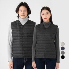 캐럿 남여공용 경량 구스다운 조끼
