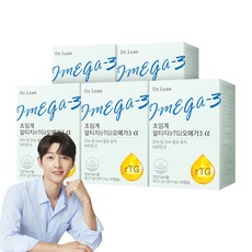닥터린 초임계 알티지 오메가3 알파 30.21g, 30정, 5개