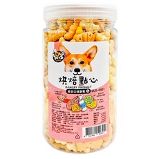 LOLO pets 烘焙點心 綜合口味餅乾 S號, 富含Omega-3, 幫助消化, 保護骨骼, 綜合口味, 430g, 1罐