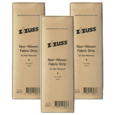 ZiZUSS 熱蠟用不織布條 100入, 3個