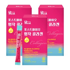 리얼닥터 포스트바이오 명작 콜라겐 50p, 100g, 3개