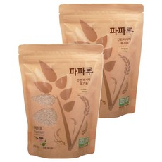 파파루 간편레시피 유기농 쌀가루 현미 굵은입자 이유식 후기, 400g, 2개