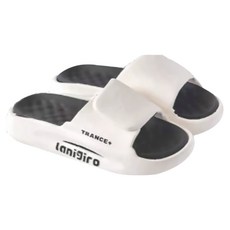 S-SportPlus+ 白厚底拖鞋, 44~45, 黑底