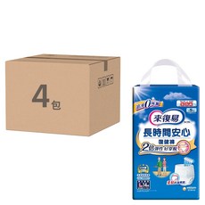 Lifree 來復易 長時間安心復健褲 L14片，瞬吸體尺寸達60*20cm，適用腰圍24~49吋, L 30-39吋, 14片, 4包