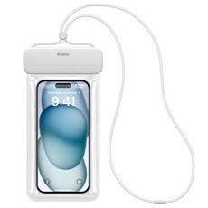 Baseus 倍思 5段手機防水防水包 IPX8, 1個, 月白