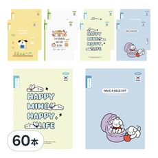 PENPIA 800 作文週記本 小學適用, 60本, 顏色隨機