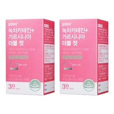 CALOBYE 30天份綠茶兒茶素藤黃果錠, 240顆, 2罐
