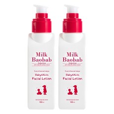 비오클라쎄 밀크바오밥 베이비&키즈 페이셜 로션, 100ml, 2개