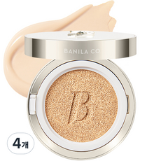 바닐라코 커버리셔스 얼티밋 화이트 쿠션 파운데이션 14g, 19 라이트, 4개