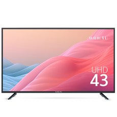 와이드뷰 4K UHD 와이드뷰 4K UHD 무결점 TV 109cm(43인치) EKW43UT1 스탠드형 고객직접설치