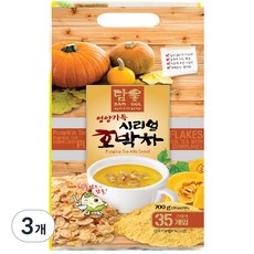 초야식품 시리얼 호박차, 20g, 35개입, 3개