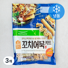풀무원 비밀꼬치 어묵키트 (냉동), 518g, 3개