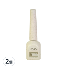 EOSO 2合1建構底膠 2個入組, 軟甲專用, 保護甲面, 持久附著, 輕鬆卸除, 美甲必備, 單色, 12g, 2個