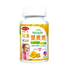 good Life 得意人生 兒童葉黃素嚼錠, 60顆, 800mg, 1罐