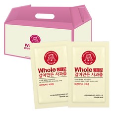 통째로 갈아만든 사과즙 일반파우치, 100ml, 50포 100ml, 1개