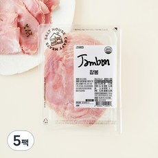 소금집 잠봉 햄, 120g, 5팩