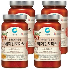清淨園 辣味培根番茄義大利麵醬, 600g, 4個