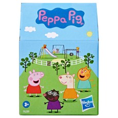 Hasbro 孩之寶 Peppa Pig 粉紅豬小妹 佩佩豬的好友驚喜公仔 款式隨機, 1盒