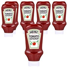 HEINZ 亨氏 番茄番茄醬, 650g, 6個