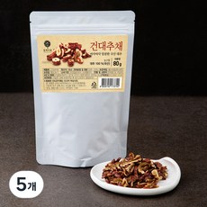 몸애조화 건대추채, 80g, 5개