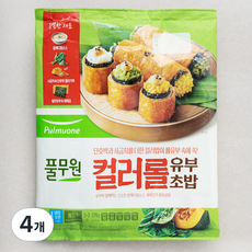 풀무원 컬러롤 유부초밥, 278g, 거제